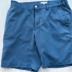 Peter Millar Size 33 Navy Golf Shorts 7” inseam